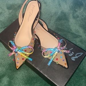 Betsy Johnson Gabby Sling Flat 🎈FINAL SALE NO FURTHER REDUCTIONS🎈